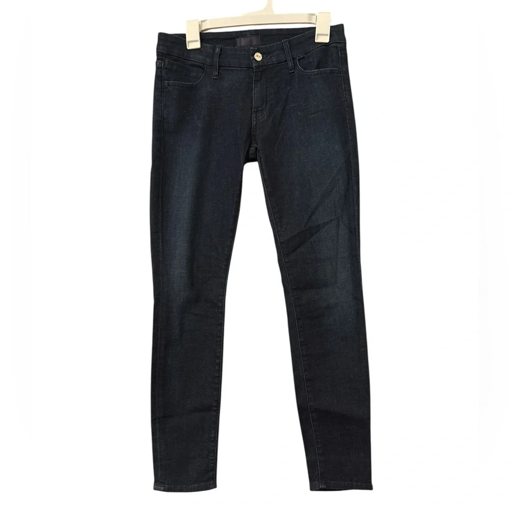 Koral Jeans Minimalist Denim Charcoal Dark Wash Skinny Jeans SZ 28‎